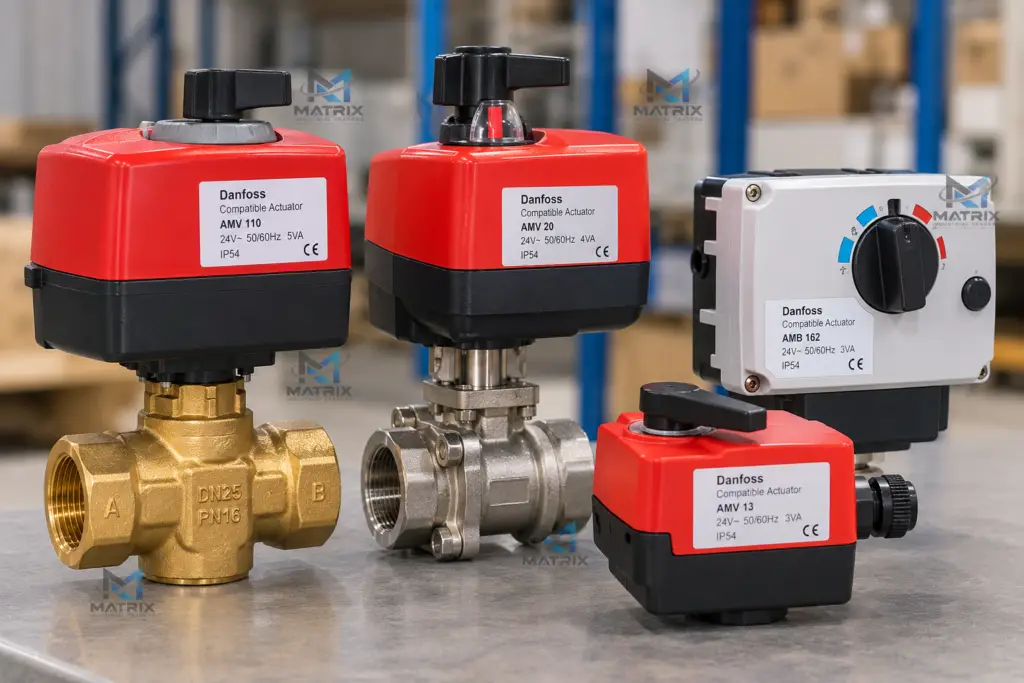 Danfoss Compatible Actuators