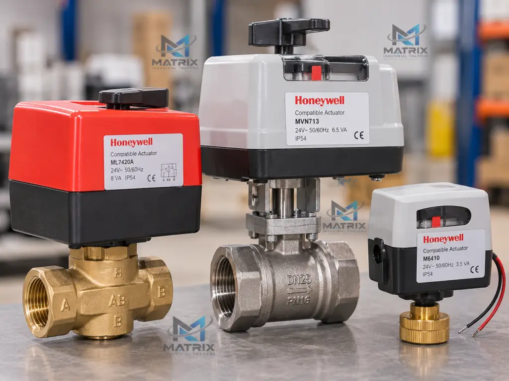honeywell compatible actuators