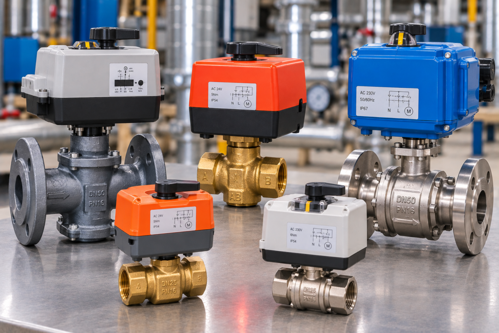 motorised valves